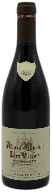 photo du vin Aloxe Corton 1er Cru les Vercots Domaine Dubreuil Fontaine