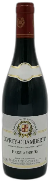 photo du vin Gevrey Chambertin Premier Cru la Perrière Domaine Harmand Geoffroy