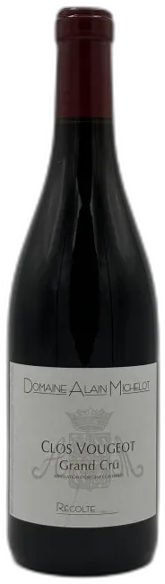 vue du vin Clos Vougeot Grand Cru Domaine Alain Michelot
