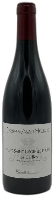 photo du vin Nuits Saint Georges 1er Cru les Cailles Domaine Alain Michelot