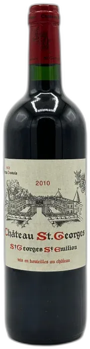 photo du vin Château Saint Georges Côte Pavie