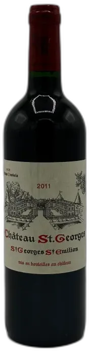 photo du vin Château Saint Georges Côte Pavie