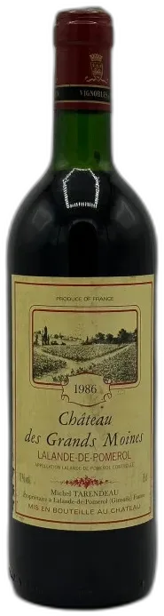 photo du vin Château des Grands Moines