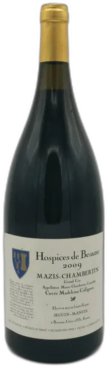vue du vin Mazis-Chambertin Grand Cru cuvée Madeleine Collignon Hospices de Beaune Mise frédéric Esmonin