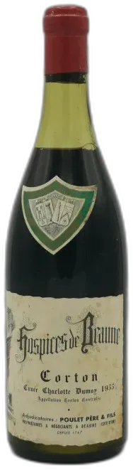 image du vin Hospices de Beaune Corton "Cuvée Charlotte Dumay" 2000