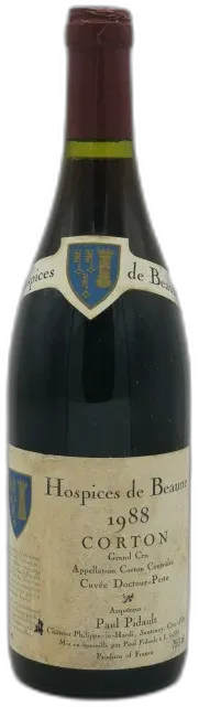 aperçu du vin Corton Grand Cru Cuvee Docteur Peste