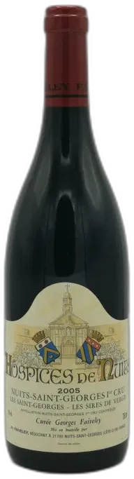 image du vin Hospices de Nuits les Saint-Georges 1er Cru Cuvée des Sires de Vergy