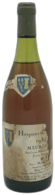 image du vin Meursault Cuvee Goureau