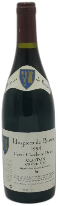 aperçu du vin Corton Grand Cru Cuvee Docteur Peste
