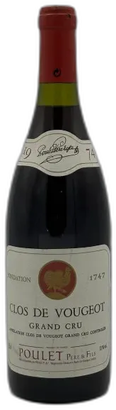 image du vin Clos de Vougeot Grand Cru