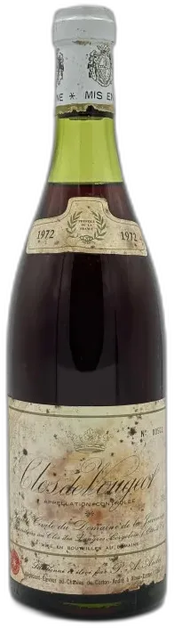 photo du vin Clos Vougeot Grand Cru