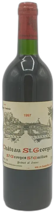 photo du vin Château Saint Georges Côte Pavie