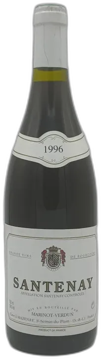 image du vin Marinot Verdun