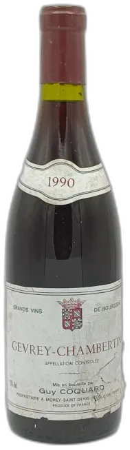 image du vin Gevrey Chambertin Domaine Guy Coquard