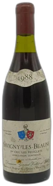 photo du vin Savigny les Beaune 1er Cru les Peuillets Girard Vollot et Fils