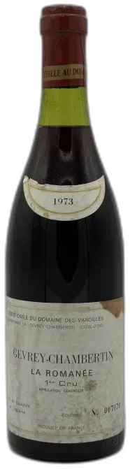 photo du vin Gevrey-Chambertin 1er Cru la Romanée Domaine des Varoilles