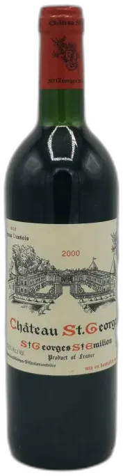 photo du vin Château Saint Georges Côte Pavie