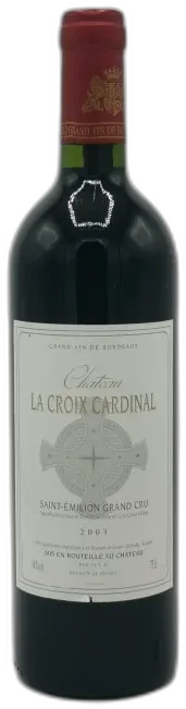 aperçu du vin Château la Croix Mauvinon Saint-Emilion Vin Rouge de Bordeaux