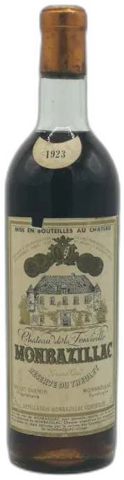 photo du vin Château de la Fonvieille Réserve du Theulet