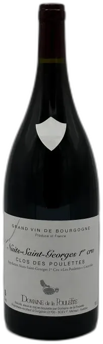 photo du vin Nuits Saint Georges 1er Cru Clos des Poulettes Domaine de la Poulette