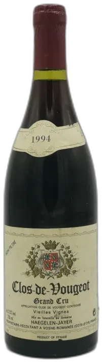 photo du vin Clos de Vougeot Grand Cru Domaine Haegelen Jayer