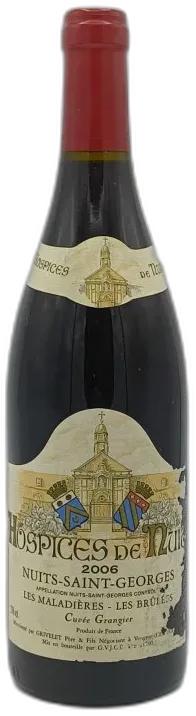 image du vin Hospices de Nuits Saint Georges, les Brûlées