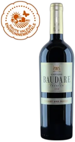 photo du vin Fronton Vieilles Vignes Château Baudare