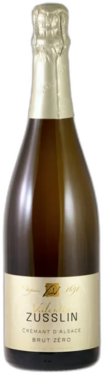 image du vin Crémant Brut Zéro Valentin Zusslin