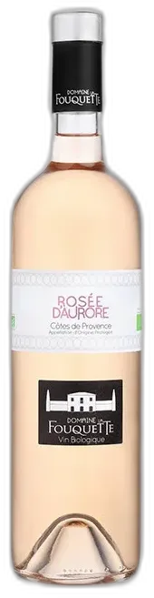 photo du vin Aoc Côtes de Provence Rosée d’Aurore Domaine la Fouquette