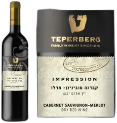 capture du vin Teperberg Impression Cabernet Merlot