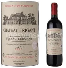 photo du vin Château Trigant Pessac-Leognan 2019