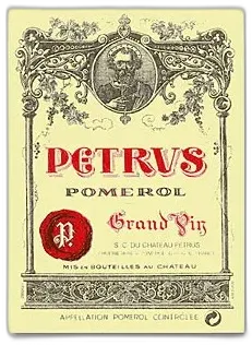 photo du vin Petrus