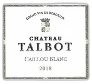 photo du vin Caillou Blanc de Talbot