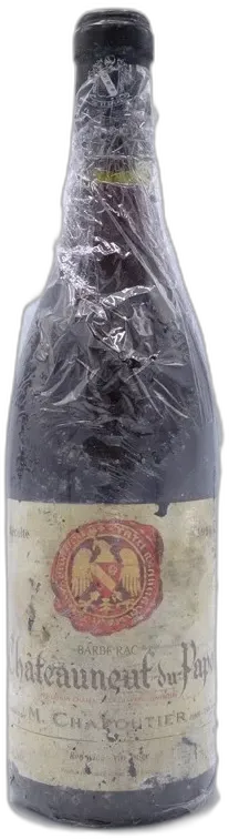 photo du vin Châteauneuf du Pape Michel Chapoutier la Bernardine Aoc 2023