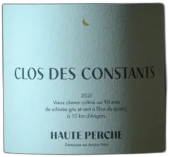 illustration du vin Domaine Haute Perche Clos des Constants Anjou Blanc 2024