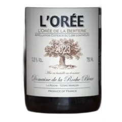vue du vin Domaine de la Roche Bleue Orée de la Berterie