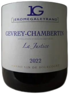 photo du vin Gevrey Chambertin en Croisette Jérôme Galeyrand