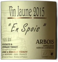 photo du vin Vin Stéphane Tissot les Bruyères 12 Ans d’Élevage 2011
