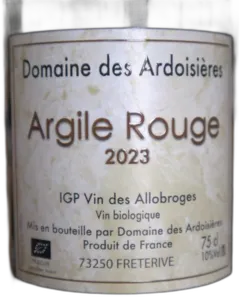 image du vin Argile Ardoisières