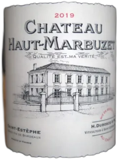 image du vin Château Haut Marbuzet