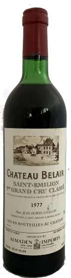 vue du vin Château Belair