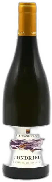 vue du vin la Combe de Malleval Stéphane Ogier Blanc