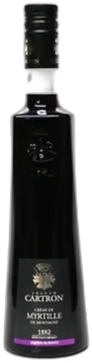 photo du vin Crème de Myrtille de Montagne Joseph Cartron
