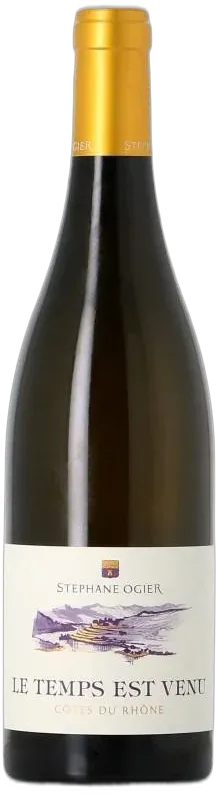 photos du vin le Temps Est Venu Blanc Domaine Stéphane Ogier