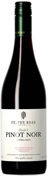 photos du vin Central Otago Felton Road Bannockburn Pinot Noir