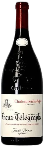 photos du vin Aoc Châteauneuf-du-Pape Piedlong Domaine du Vieux Télégraphe Famille Brunier