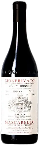 photo du vin Monprivato ca d’Morissio