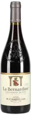 photo du vin Châteauneuf du Pape Michel Chapoutier la Bernardine Aoc 2023