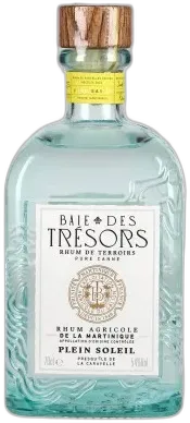 vue du vin Baie des Trésors Rhum Agricole de Martinique "Plein Soleil" Blanc