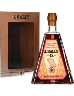 photo du vin J.Bally Agricole Vieux 12ans Etui